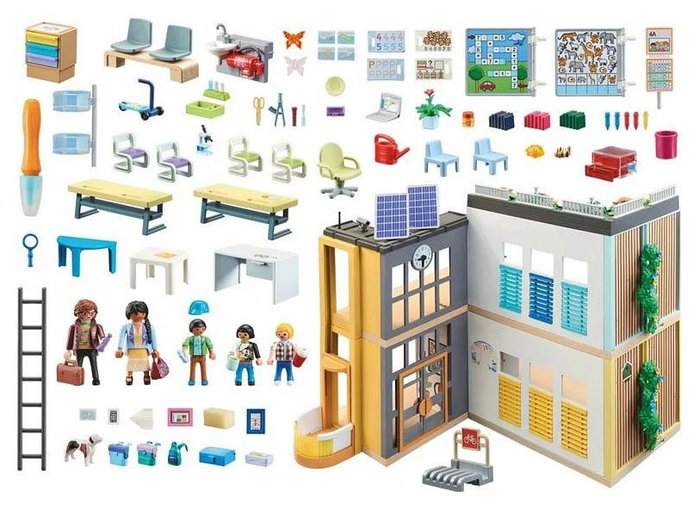 Playmobil 71327 Escuela equipada - City Life Playmobil 71327 Escuela equipada - City Life