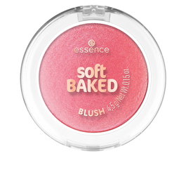 Essence SOFT BAKED Blush colorete horneado #40 Think Pink Rosa 4,5 gr - Rubor compacto con acabado luminoso y natural