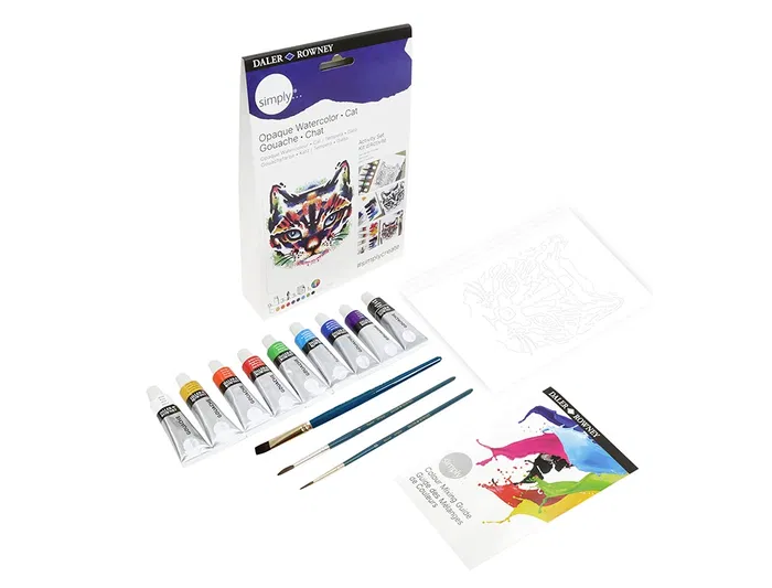 Daler Rowney Set Pintura Gouache Simply Activity