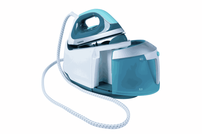 Tornado TSS-2400D Estación de Vapor para Planchado Azul y Blanco