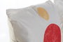 DKD Home Decor Cojin Lunar Naranja Amarillo 45 x 45 x 10 cm (4 Unidades)