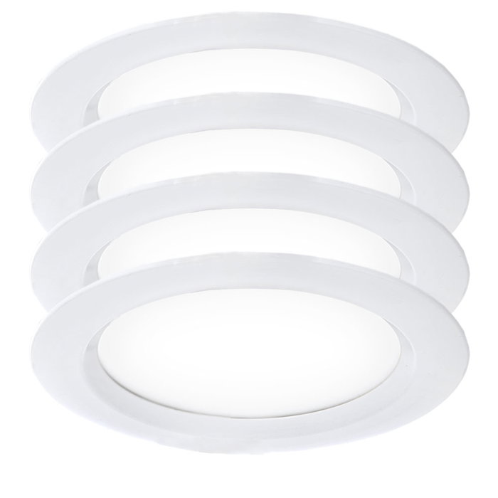Pack 4 Downlights LED 24W 6000K IP65 Blanco Frío Pack 4 Downlights LED 24W 6000K IP65 Blanco Frío