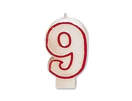 Liderpapel Vela cumpleaños número 9