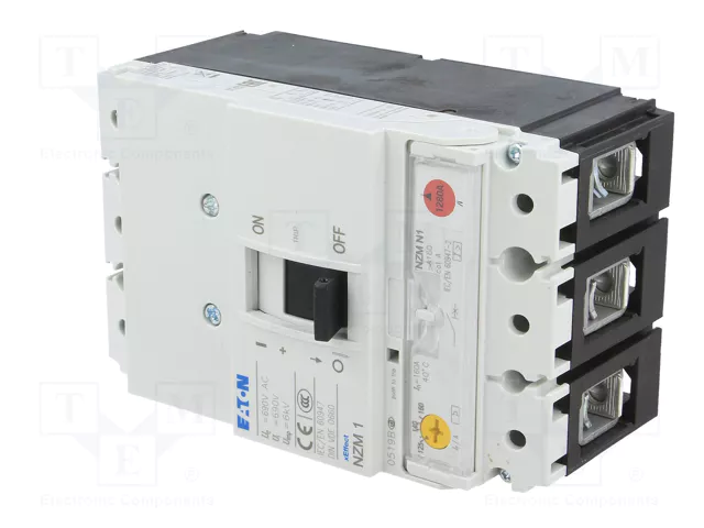 EATON ELECTRIC NZM1-A160 Interruptor de potencia de 3 polos, 160A