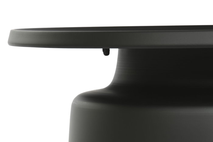 DKD Home Decor Mesa Centro Urban Negro Metal 75 x 75 x 38 cm (2 Unidades)