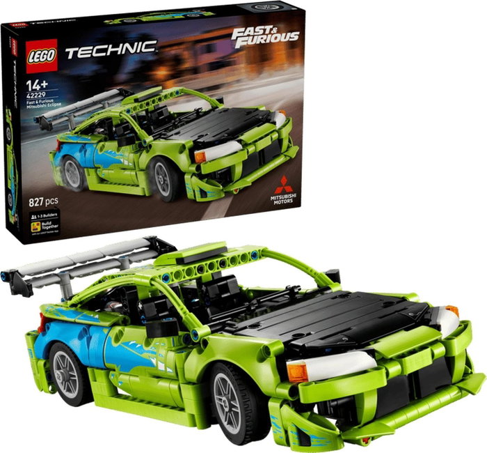 LEGO Technic Coche Mitsubishi Eclipse de Fast and Furious 42229 LEGO Technic Coche Mitsubishi Eclipse de Fast and Furious 42229