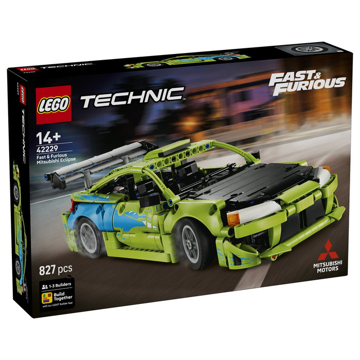 LEGO Technic Coche Mitsubishi Eclipse de Fast and Furious 42229 LEGO Technic Coche Mitsubishi Eclipse de Fast and Furious 42229