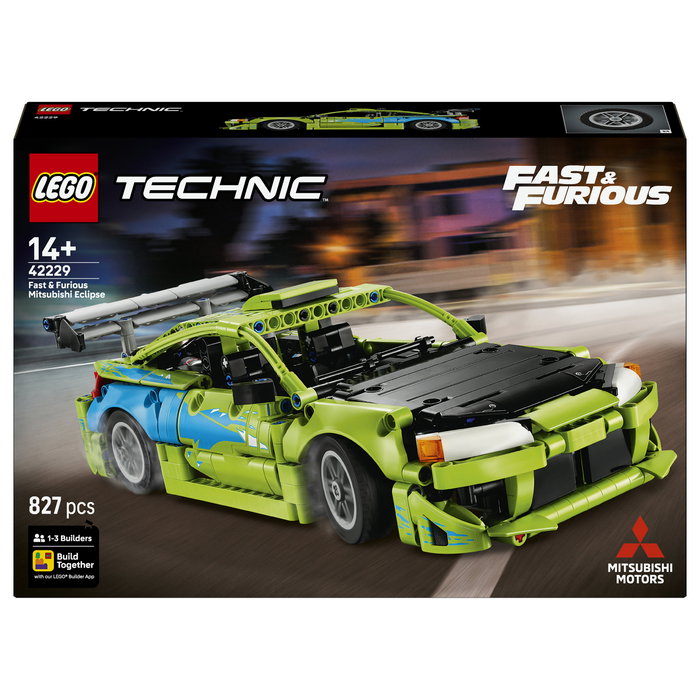 LEGO Technic Coche Mitsubishi Eclipse de Fast and Furious 42229 LEGO Technic Coche Mitsubishi Eclipse de Fast and Furious 42229
