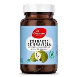 El Granero Extracto De Graviola 90 Cápsulas Suplemento Alimenticio Vegano