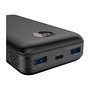Canyon PB-2002 Powerbank 20000 mAh Negro Carga Rápida Quick Charge 3.0 y PD20W, 2 Puertos USB, Pantalla LED
