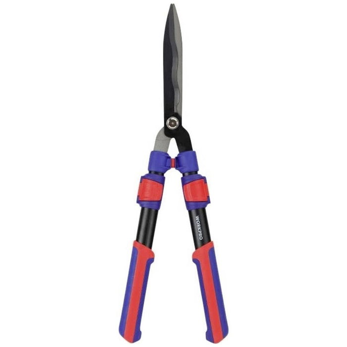 Workpro Tijeras cortasetos con hoja ondulada de 58 cm
