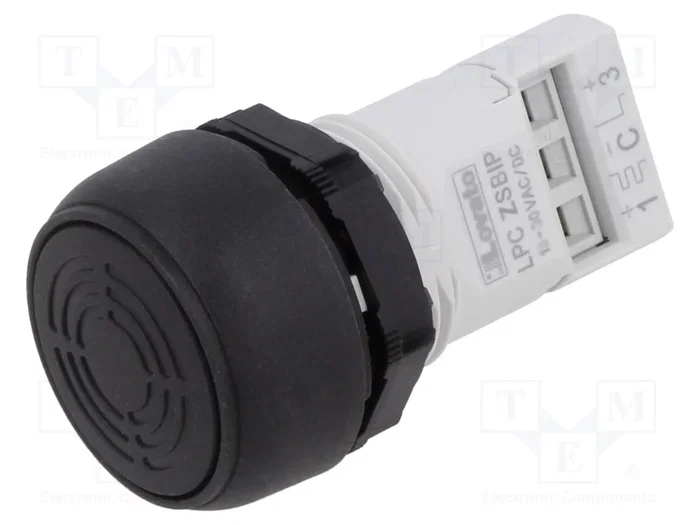 LOVATO ELECTRIC Señalizador de sonido negro 22mm IP66 LOVATO ELECTRIC Señalizador de sonido negro 22mm IP66