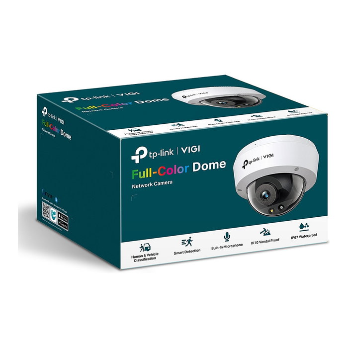TP-Link VIGI C250 Cámara de Seguridad IP 5MP Domo 4mm Blanco TP-Link VIGI C250 Cámara de Seguridad IP 5MP Domo 4mm Blanco