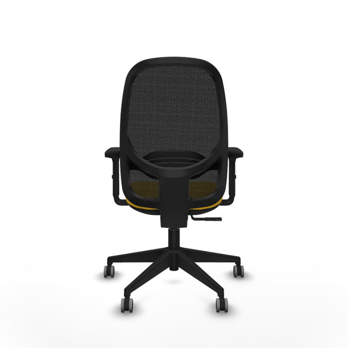 PIQUERAS Y CRESPO Silla de oficina Cilanco con mecanismo Sincro, Amarillo y Negro PIQUERAS Y CRESPO Silla de oficina Cilanco con mecanismo Sincro, Amarillo y Negro