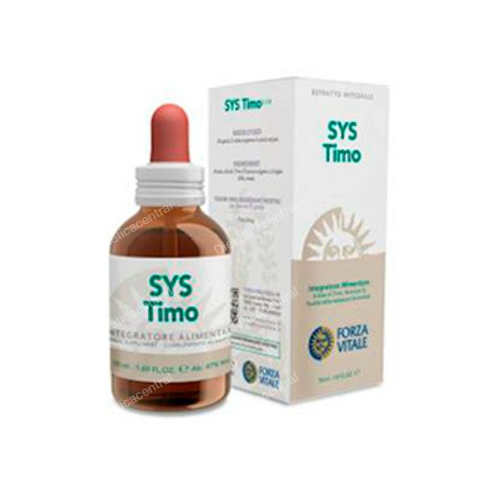 Forza Vitale Sys Timo Volgare 50 ml Forza Vitale Sys Timo Volgare 50 ml