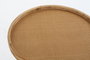 DKD Home Decor Mesita Auxiliar Tropical Marron 50x50x50 cm Set 2 Unidades