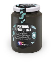 Pintura Chalk Paint Marker Tcolors 400 Ml (Bote) Casi Negro