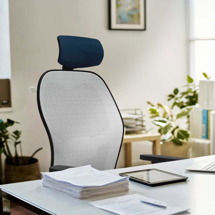 PIQUERAS Y CRESPO Silla de oficina Jorquera con mecanismo Sincro Amarillo y Blanco PIQUERAS Y CRESPO Silla de oficina Jorquera con mecanismo Sincro Amarillo y Blanco