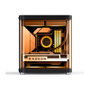Jonsbo TK-1 2.0 Micro-ATX Gehäuse, Tempered Glass - schwarz