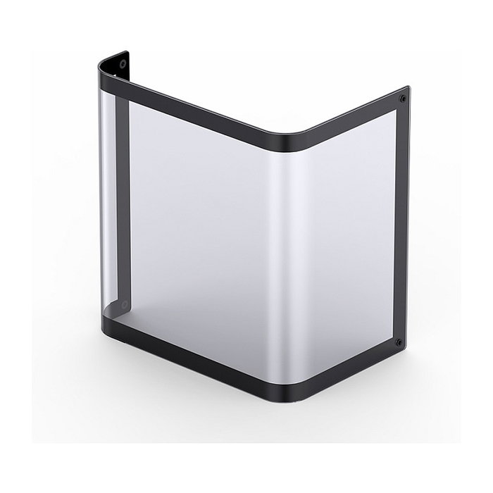 Jonsbo TK-1 2.0 Micro-ATX Gehäuse, Tempered Glass - schwarz