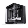 Jonsbo TK-1 2.0 Micro-ATX Gehäuse, Tempered Glass - schwarz