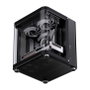 Jonsbo TK-1 2.0 Micro-ATX Gehäuse, Tempered Glass - schwarz
