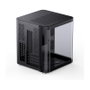 Jonsbo TK-1 2.0 Micro-ATX Gehäuse, Tempered Glass - schwarz