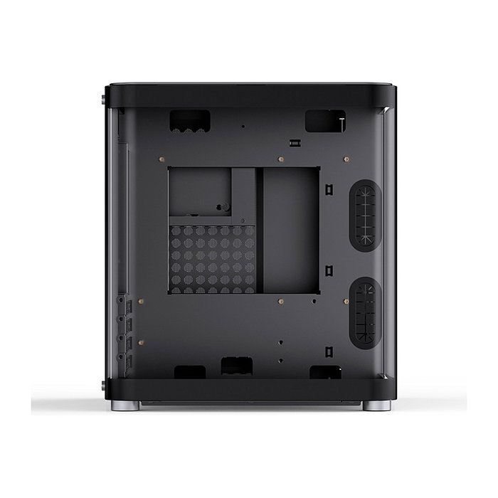 Jonsbo TK-1 2.0 Micro-ATX Gehäuse, Tempered Glass - schwarz