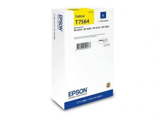 Epson Cartucho de Tinta Amarillo C13T75644N High (L) Yield