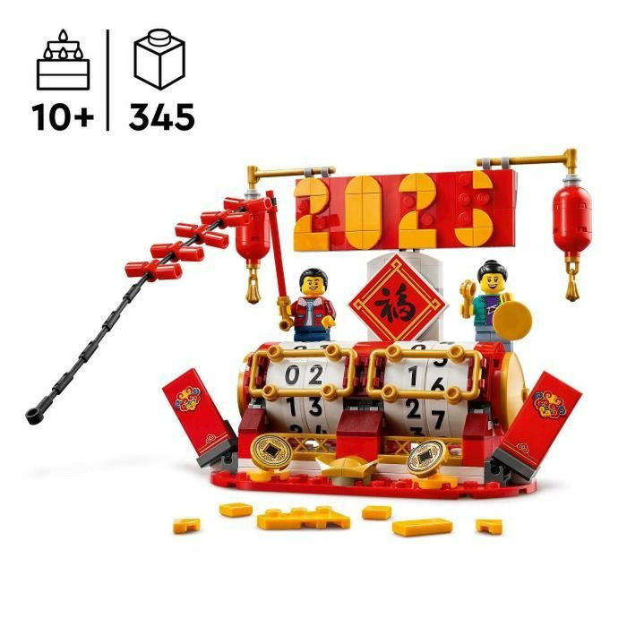 LEGO 40678 Calendario navideño: idea de juguete y regalo del Año Nuevo Lunar 2 en 1