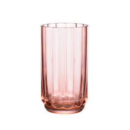 Iittala Jarrón Rosa Play de Vidrio Soplado a Mano Finlandia 18 cm Diámetro 9.9 cm