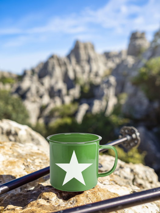 Privilege Taza Esmaltada 500ml 13 x 10 x 8.9 cm (24 Unidades)