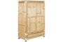 DKD Home Decor Armario Tropical Ratán Bambú Natural 120 x 60 x 180 cm