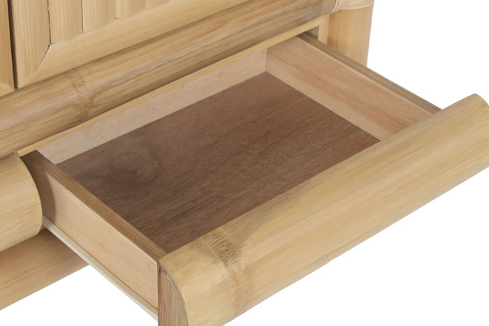 DKD Home Decor Armario Tropical Ratán Bambú Natural 120 x 60 x 180 cm DKD Home Decor Armario Tropical Ratán Bambú Natural 120 x 60 x 180 cm