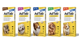 Elanco Adtab 225 mg Comprimido Masticable para Perros de 5,5-11 kg - 1 Unidad