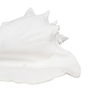 Figura Caracola Blanco Resina Decoración 21 X 19 X 13 cm
