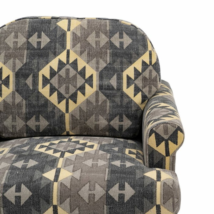 Ixia Sillón Negro-taupe en Tejido y Madera