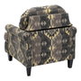 Ixia Sillón Negro-taupe en Tejido y Madera