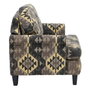Ixia Sillón Negro-taupe en Tejido y Madera