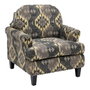 Ixia Sillón Negro-taupe en Tejido y Madera