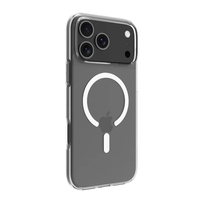 Dbramante1928 Greenland Pro MS - Funda Transparente para Apple iPhone 17 Pro Max, Resistente a Impactos, Compatible con Carga Inalámbrica