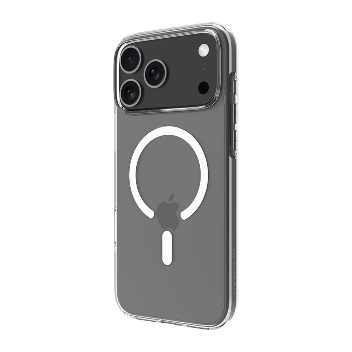 Dbramante1928 Greenland Pro MS - Funda Transparente para Apple iPhone 17 Pro Max, Resistente a Impactos, Compatible con Carga Inalámbrica