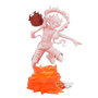 BANPRESTO Figura Monkey D Luffy Senkozekkei Film Red One Piece 11cm