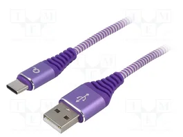 GEMBIRD Cablexpert USB 2.0 de USB A a USB C, 1m, Dorado