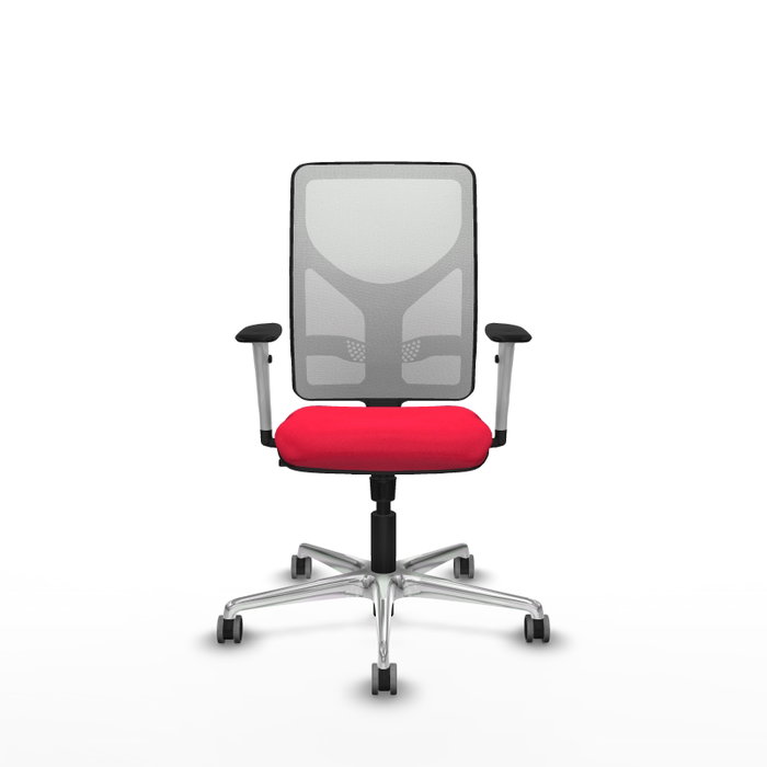 PIQUERAS Y CRESPO Silla de oficina Motilla con mecanismo Sincro, Rojo y Blanco PIQUERAS Y CRESPO Silla de oficina Motilla con mecanismo Sincro, Rojo y Blanco