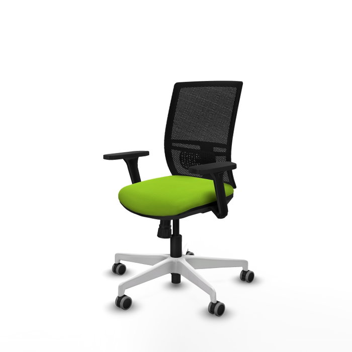 PIQUERAS Y CRESPO Silla de oficina Yunquera con mecanismo Sincro, Pistacho y Negro PIQUERAS Y CRESPO Silla de oficina Yunquera con mecanismo Sincro, Pistacho y Negro