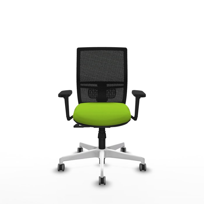 PIQUERAS Y CRESPO Silla de oficina Yunquera con mecanismo Sincro, Pistacho y Negro PIQUERAS Y CRESPO Silla de oficina Yunquera con mecanismo Sincro, Pistacho y Negro