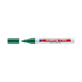 Edding Marcador Permanente 750 Verde Punta Cónica 2-4 mm