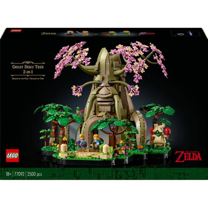 LEGO The Legend of Zelda Gran Árbol Deku 2-in-1 (77092)展开 LEGO The Legend of Zelda Gran Árbol Deku 2-in-1 (77092)展开
