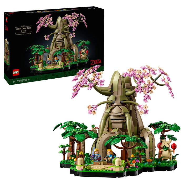 LEGO 77092 Gran Árbol Deku 2 en 1, Juego de Construcción, 2500 Piezas, Para Adultos de 18+ años, Multicolor